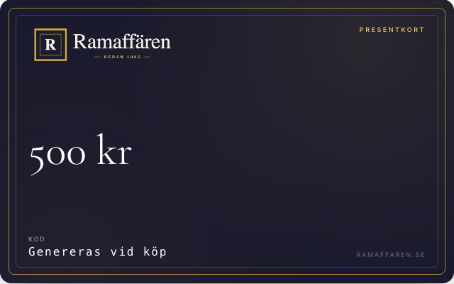 Ramaffärens digitala presentkort