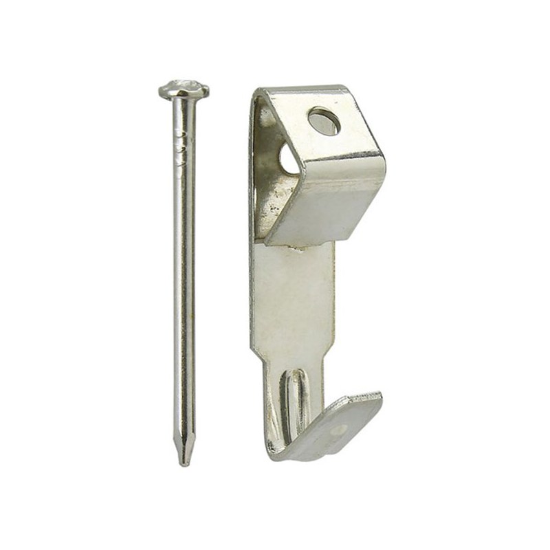 Tavelkrokar med spik, 10-pack